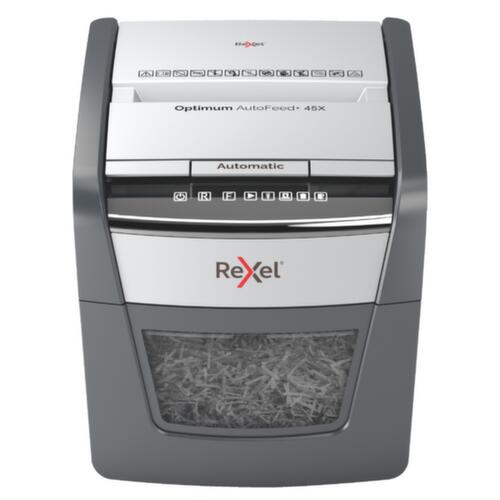 Destructeur de documents à alimentation automatique Optimum AutoFeed+ 45X, particule 4x28 mm