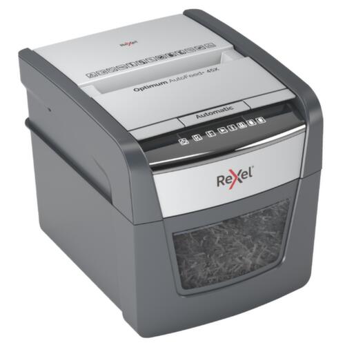 Destructeur de documents à alimentation automatique Optimum AutoFeed+ 45X, particule 4x28 mm