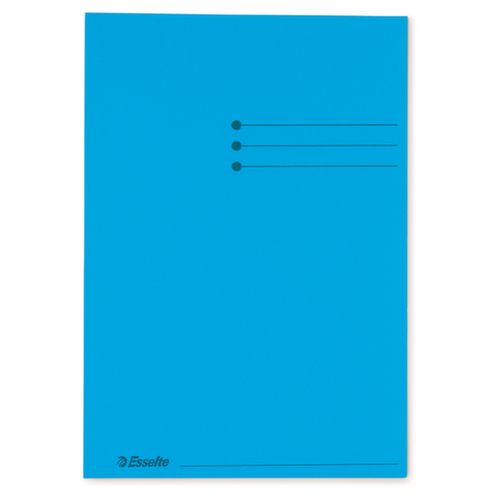 100 chemises bleues en carton Esselte®