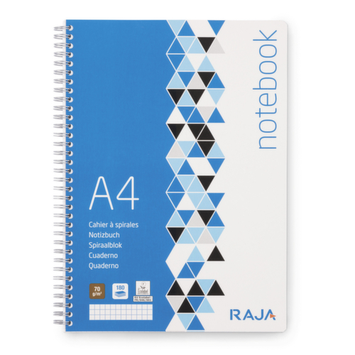 Cahier à spirales Standard RAJA