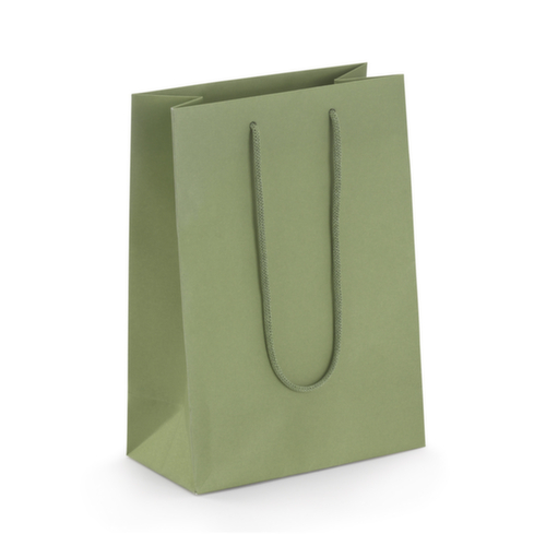 25 sacs pelliculés vert effet mat