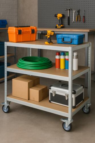 UDOBÄR Chariot à étagères avec 3 niveaux