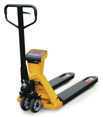 Chariot élévateur à berceau Eco, 2000 kg force, caoutchouc plein/polyuréthane