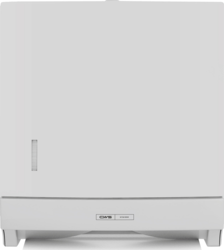 CWS Distributeur de serviettes pliées, plastique, blanc
