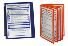 Durable Système de consultation, avec 5 tableaux de consultation en DIN A4