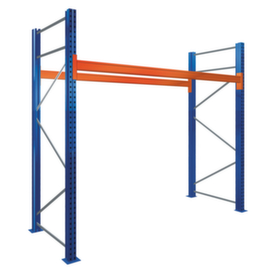 SCHULTE Rayonnage à palettes pour 6 palettes, largeur 2700 mm, 2 niveaux de stockage