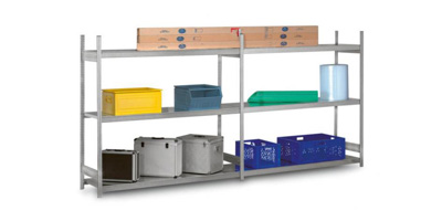 Rayonnages grande largeur