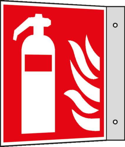 Langnachleuchtendes Brandschutzschild