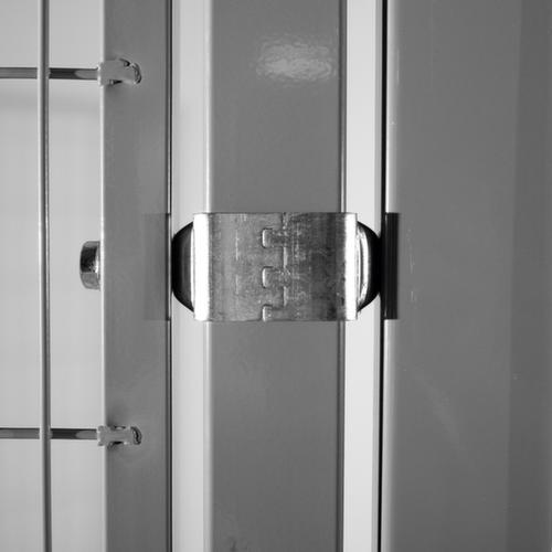 TROAX Maschinen-Schutzgitter mit Maschenweite 100x20 mm