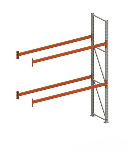 META Palettenregal MULTIPAL für 6 Paletten, 2800 mm breit, 3 Lagerebenen