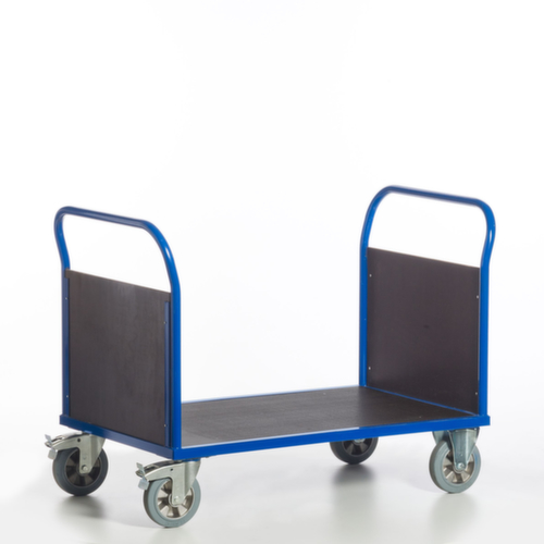 Rollcart Schwerer Doppelstirnwandwagen mit rutschsicherer Ladefläche