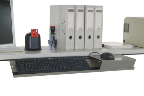 Rocholz Tastatur- und Mausablage 2000 für Packtisch, Höhe 20 mm