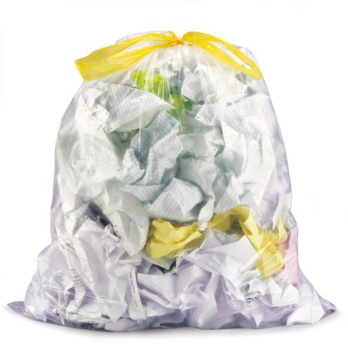 Müllsack mit Verschlussband