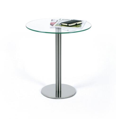 Beistelltisch mit Tellerfußgestell