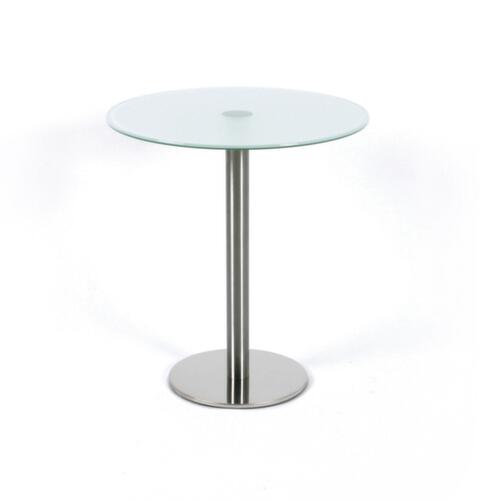 Beistelltisch mit Tellerfußgestell