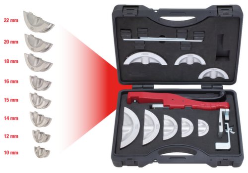 KS Tools Ratschen-Einhand-Biege-Satz 10-22 mm