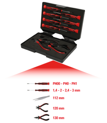 KS Tools Feinmechanik-Werkzeug-Satz