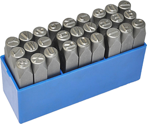 KS Tools Buchstaben-Prägestempel-Satz