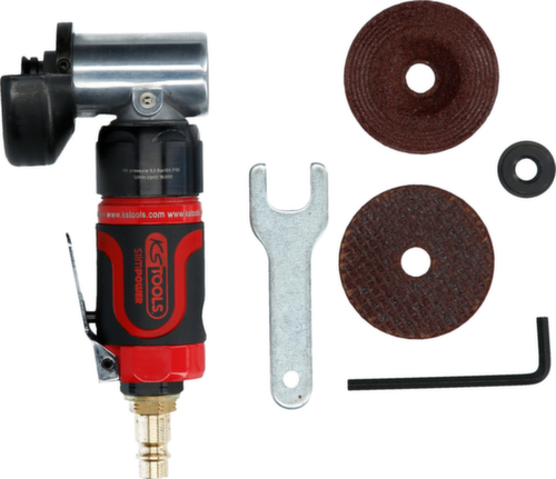 KS Tools 1/4" SlimPOWER Mini-Druckluft-Stab-Trennschleifer