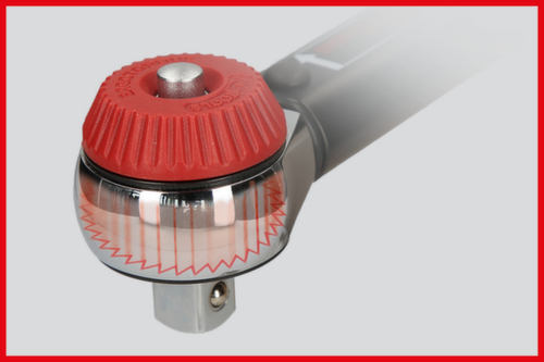 KS Tools 1" ERGOTORQUE®precision Ratschen-Drehmomentschlüssel Drehknopf