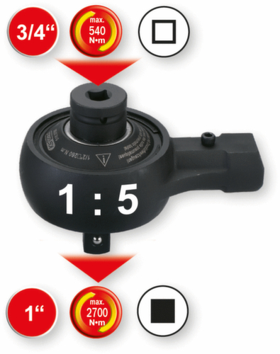KS Tools 3/4" Universal Drehmoment-Vervielfältiger