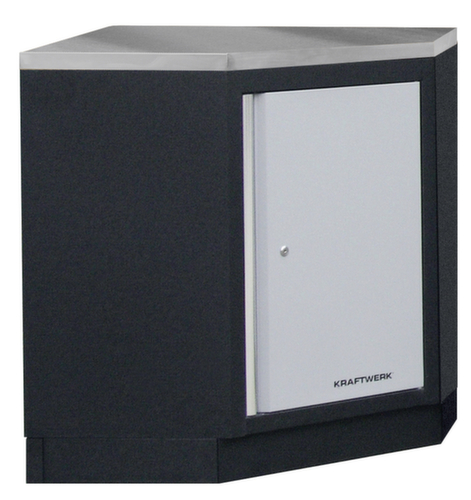 KRAFTWERK® MOBILIO Edelstahl 430-Arbeitsplatte