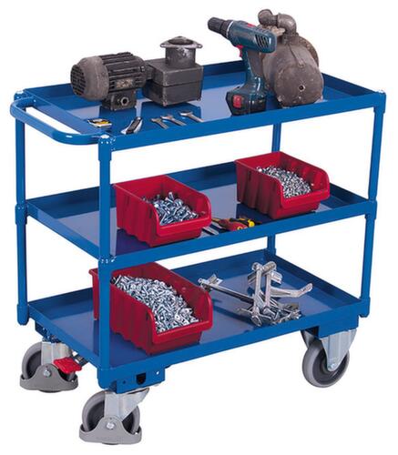 VARIOfit Tischwagen mit Blechwannen