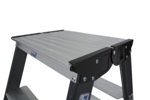 Krause Eloxierte Stufen-Doppelleiter MONTO® SePro D®