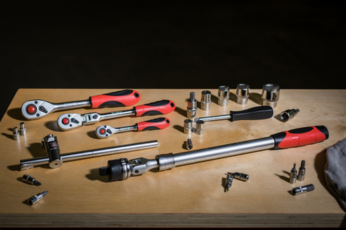 GEDORE R40000027 2K-Umschaltknarre 1/4 150 mm Rückschwenkwinkel 5°