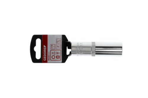 GEDORE R61001614 Steckschlüsseleinsatz 1/2" 6-kant 16 mm Länge 77 mm