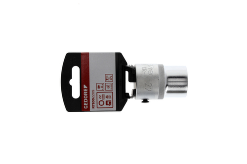 GEDORE R71002209 Steckschlüsseleinsatz 3/4" 6-kant 22 mm Länge 50 mm