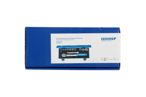 GEDORE 19 KMU-20 Steckschlüssel-Satz 1/2"