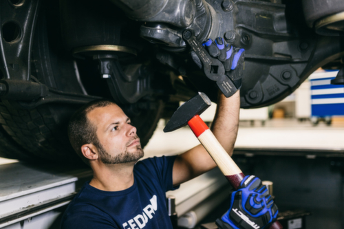 GEDORE 600 H-800 Schlosserhammer ROTBAND-PLUS mit Hickorystiel