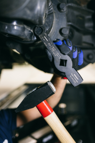 GEDORE 600 H-800 Schlosserhammer ROTBAND-PLUS mit Hickorystiel