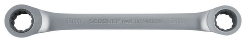 GEDORE R07401011 Doppelringratschenschlüssel gerade SW10x11 mm