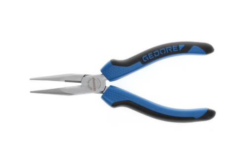 GEDORE 8132-140 JC Flachrundzange 140 mm 2K-Griff