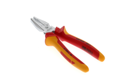 GEDORE VDE 8250-200 H VDE-Kraft-Kombinationszange mit Hüllenisolierung 200 mm
