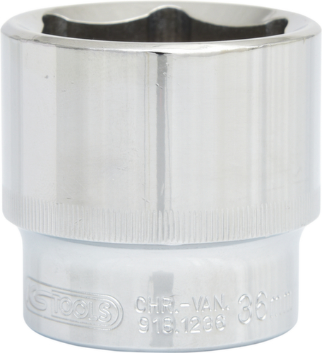 KS Tools 1/2" CHROMEplus Sechskant-Stecknuss