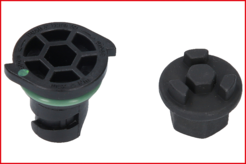 KS Tools 3/8" Öldienst-Spezialprofil-Satz für Kunststoff-Ölablassschrauben