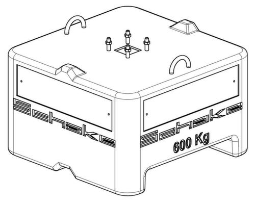 Schake Aufstellvorrichtung, Höhe x Breite 600 x 900 mm