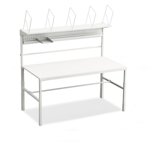 Treston Lochplatte für Packtisch, Höhe 255 mm