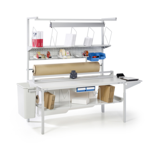 Treston Lochplatte für Packtisch, Höhe 255 mm