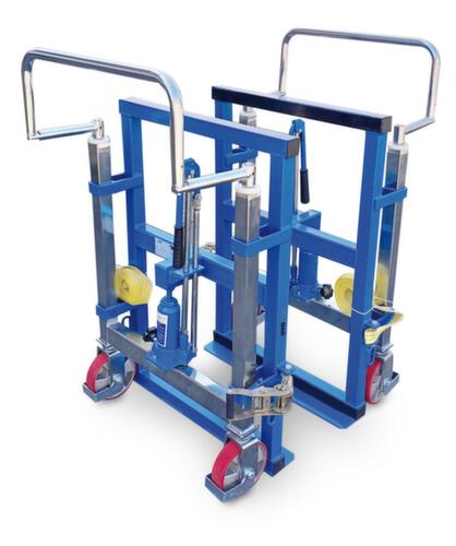 UDOBÄR Hydraulischer Hubroller, Traglast 1800 kg, Hubhöhe 100 mm