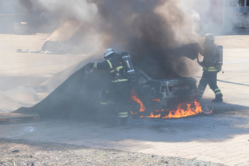 VLITEX Löschdecke STANDARD, für Brände von Lithium-Ionen-Batterien