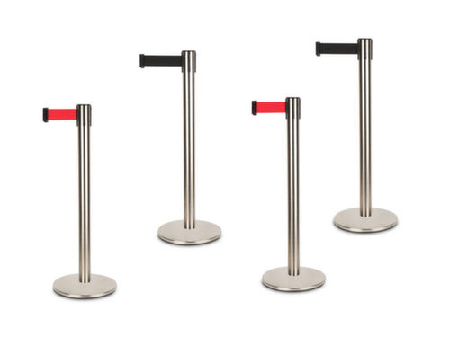 UDOBÄR Edelstahl-Personenleitsystem im 2er Set