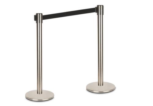 UDOBÄR Edelstahl-Personenleitsystem im 2er Set