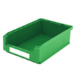 BITO Sichtlagerkasten hoch belastbar, grün, Tiefe 500 mm, Polypropylen