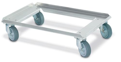 Plateau roulant aluminium pour bac norme Europe