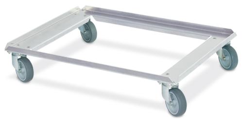 Plateau roulant aluminium pour bac norme Europe
