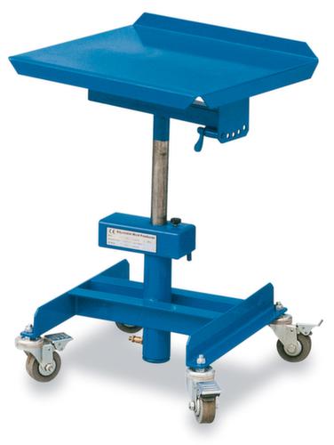 RAPIDLIFT Servante d'atelier hauteur réglable4 roulettes pivotantesRAL5017en différentes exécutions